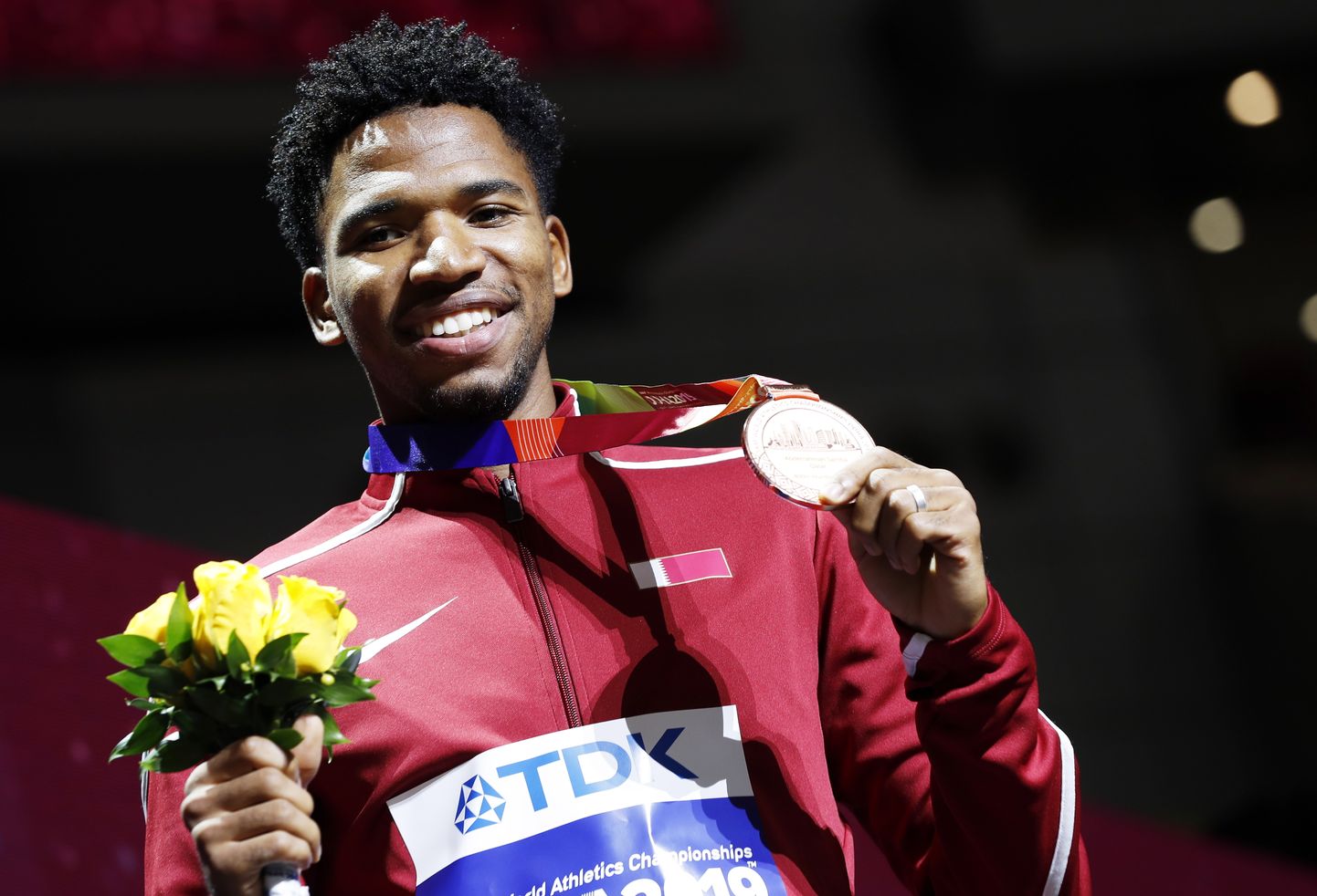 Ambderrahman Samba saavutas Doha MMil 400 meetri tõkkejooksus pronksmedali.