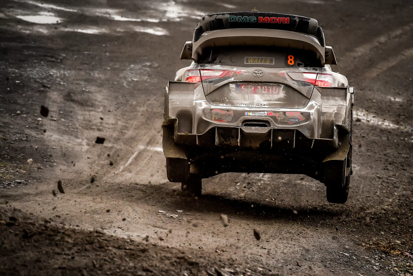Ott Tänak 2019. aastal Walesi MM-rallil.
