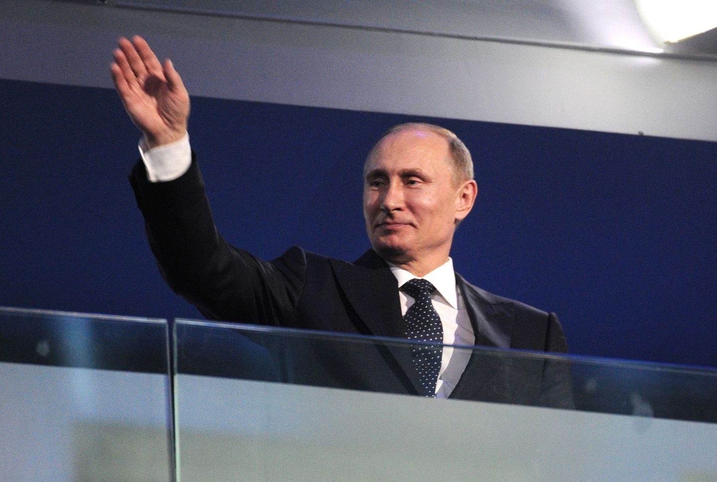 Vene presidendi Vladimir Putini tervitusviibe Sotši paraolümpial osalevatele atleetidele 7. märtsil.