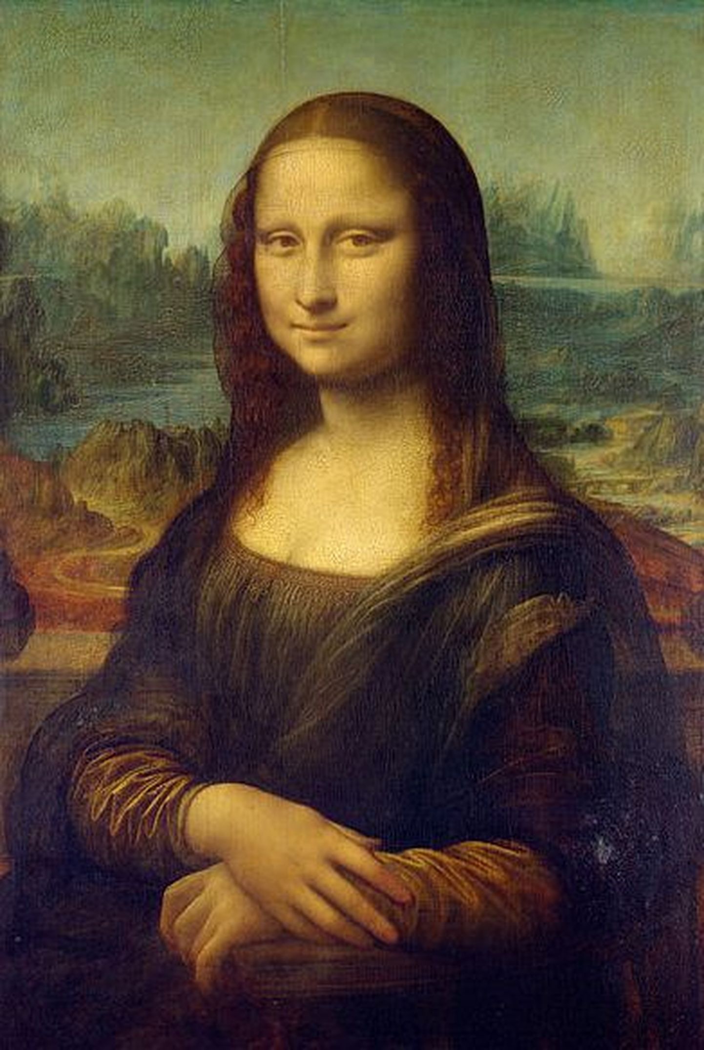 Leonardo da Vinci maal «Mona Lisa»