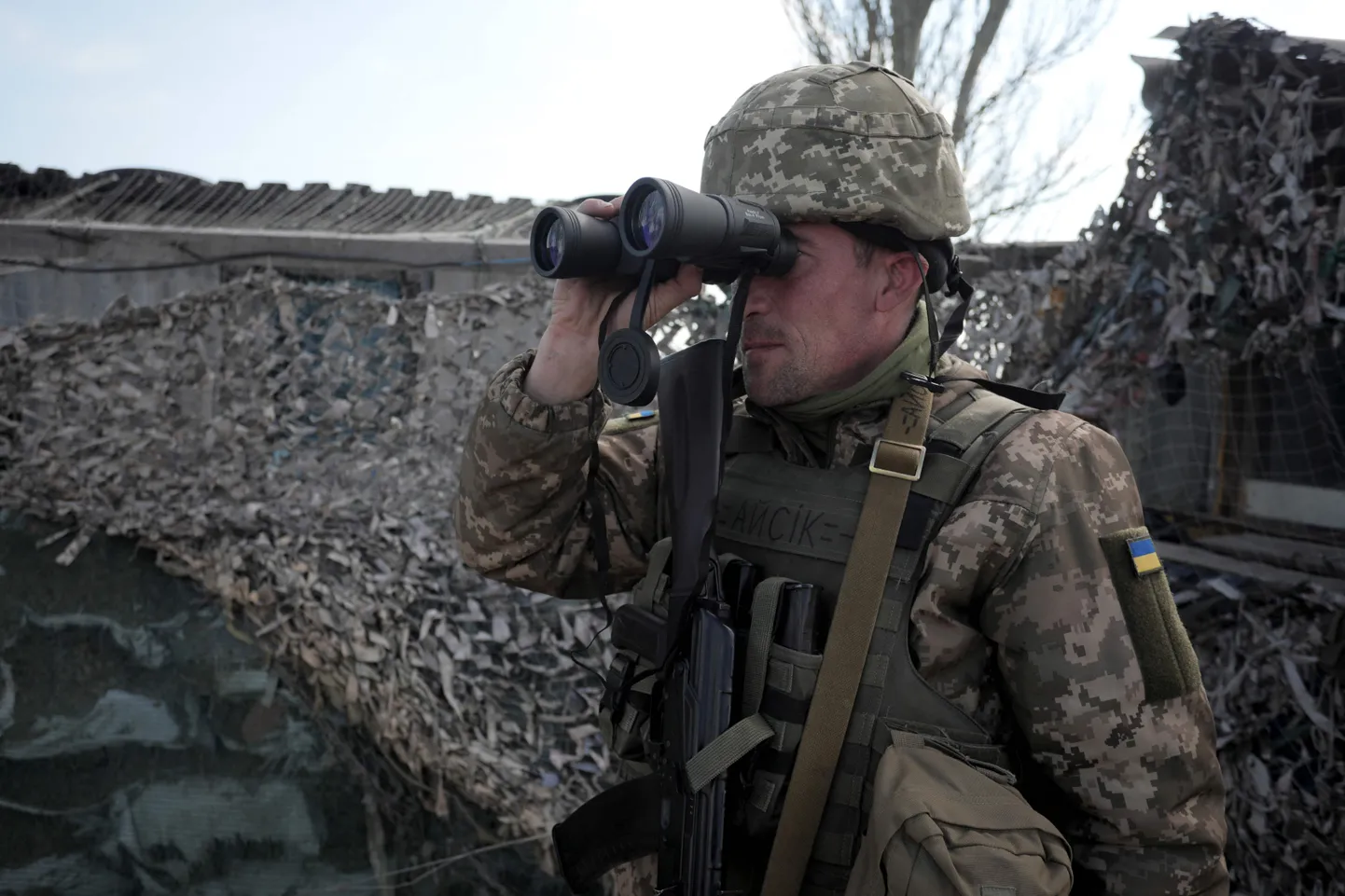 Украинский солдат. Фото носит иллюстративный характер.