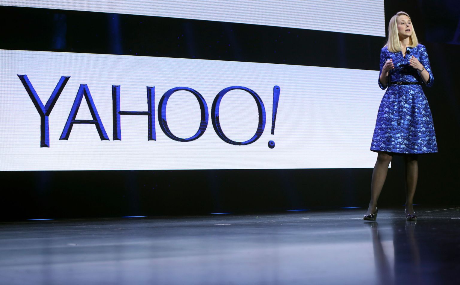 Yahoo juhi Marissa Mayeri jalgealune põleb.