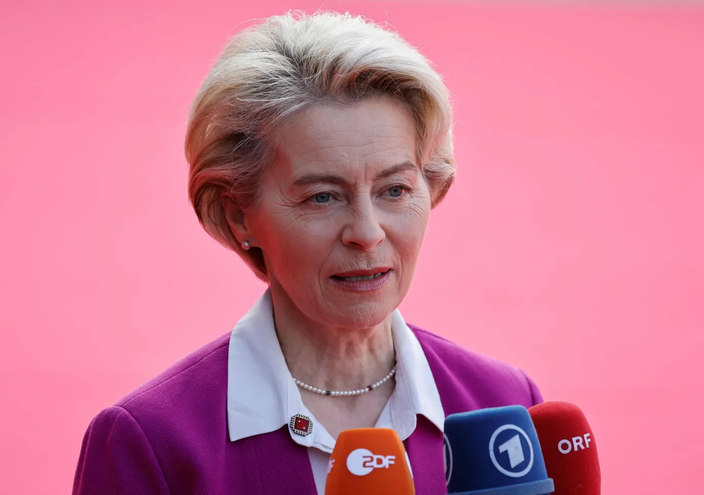 Euroopa Komisjoni president Ursula von der Leyen.