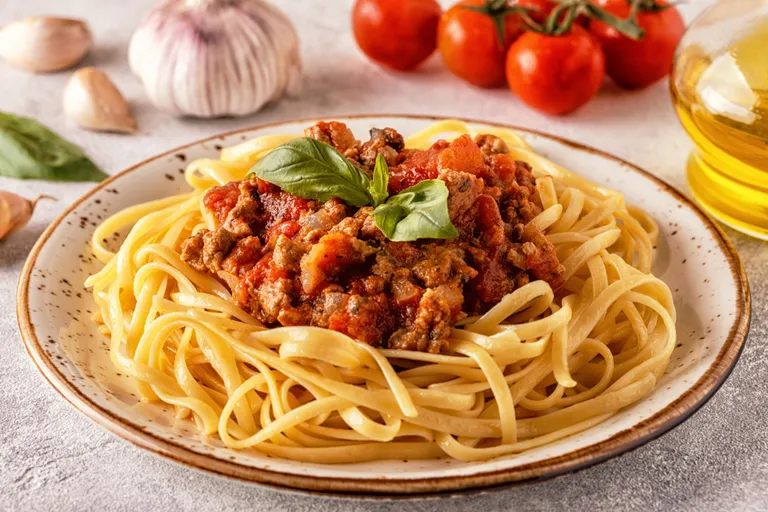 Pasta Bolognese.