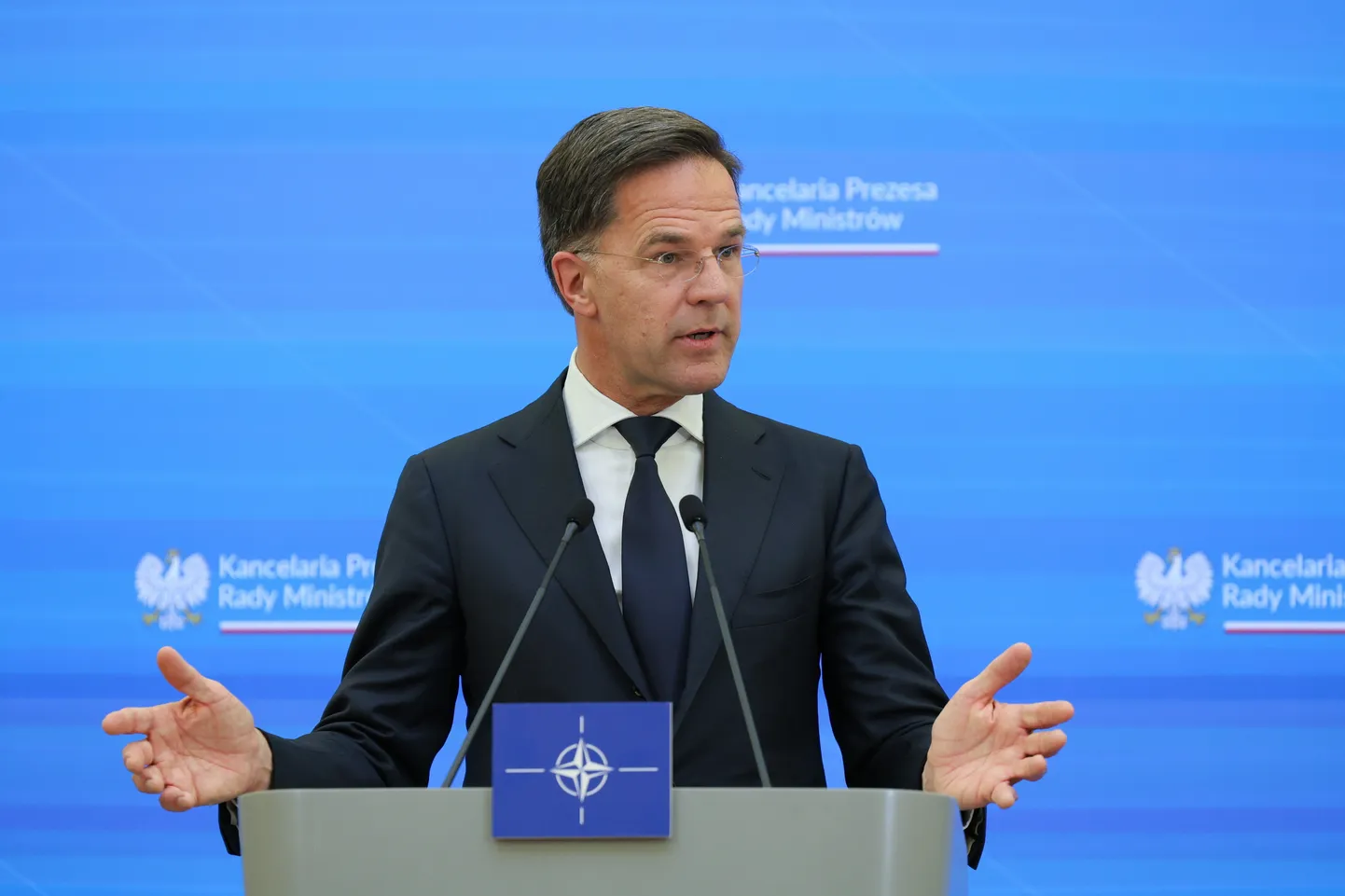 NATO ģenerālsekretārs Marks Rite.