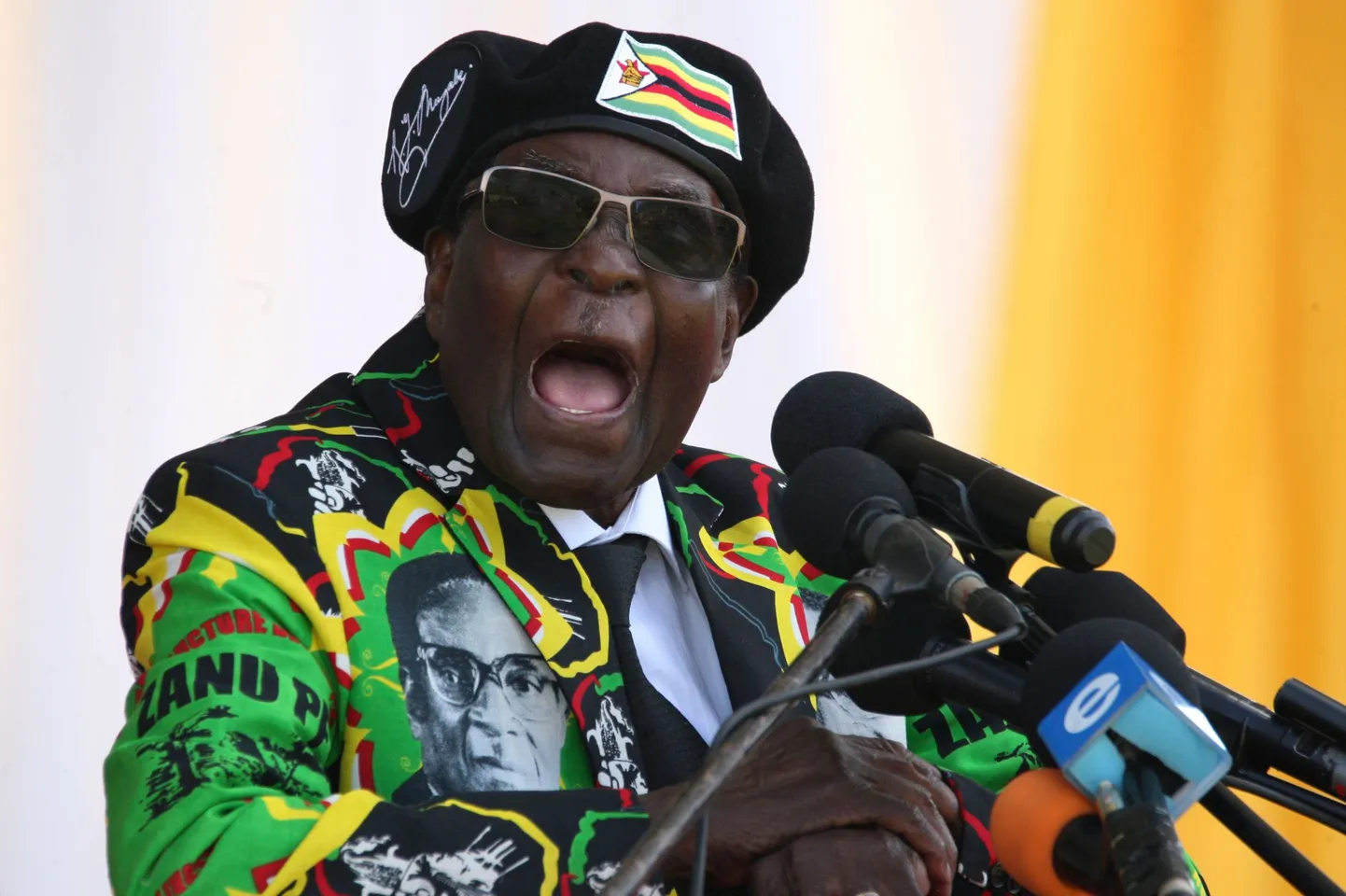 Zimbabwe president Robert Mugabe.