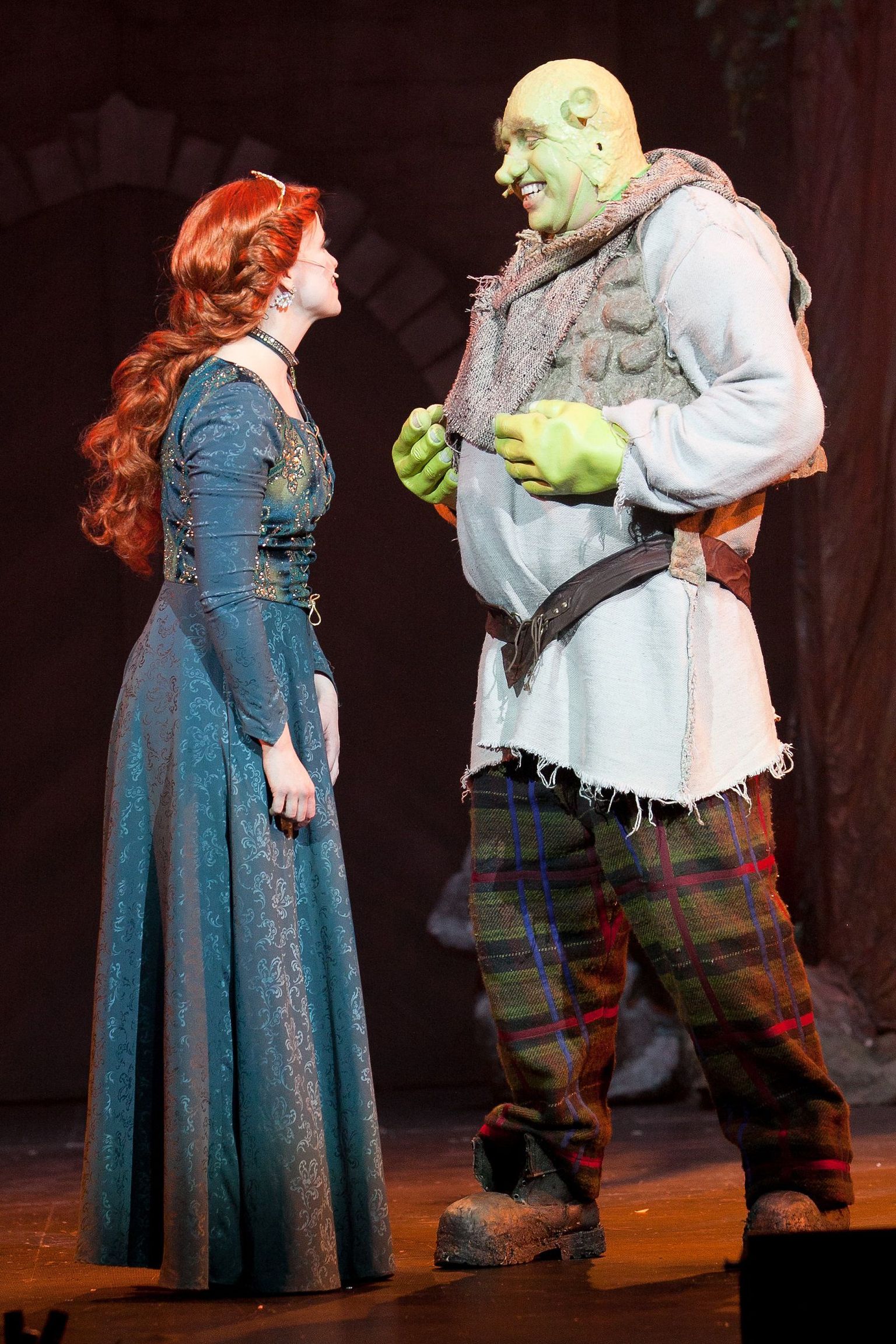 Sookoll Shrek ja printsess Fiona ehk Sepo Seeman ja Nele-Liis Vaiksoo