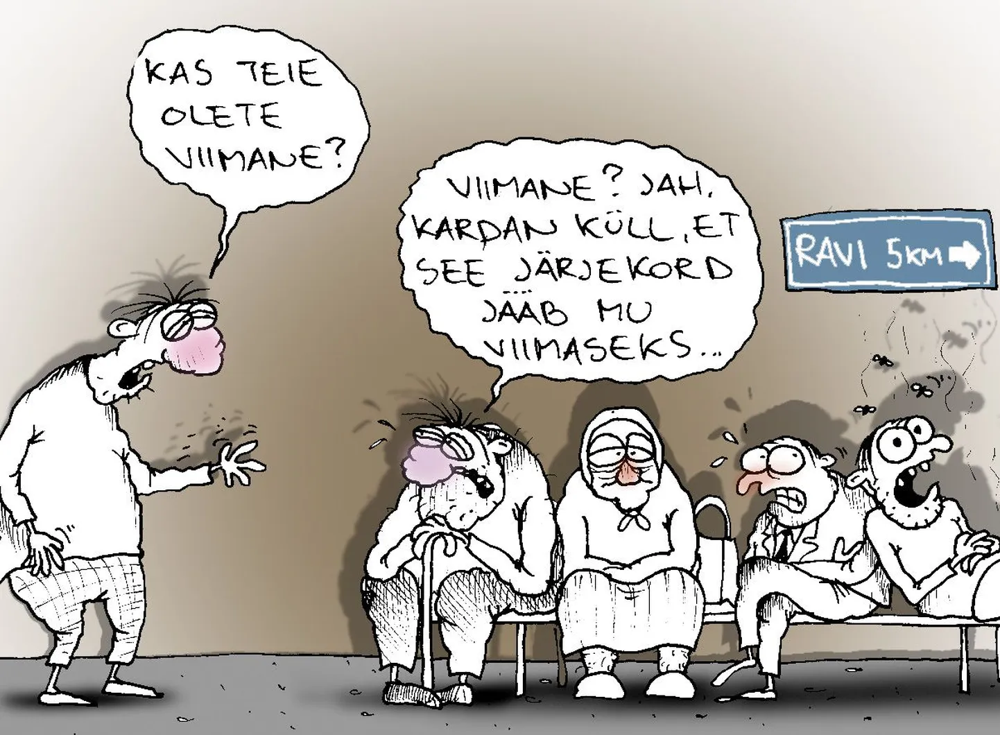 Hirmpikad ravijärjekorrad tekitavad lootusetust.