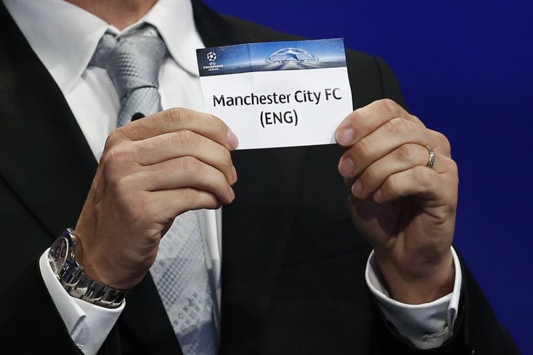 Manchester City'le tõmmati loosikausist taas raksed vastased. Foto: