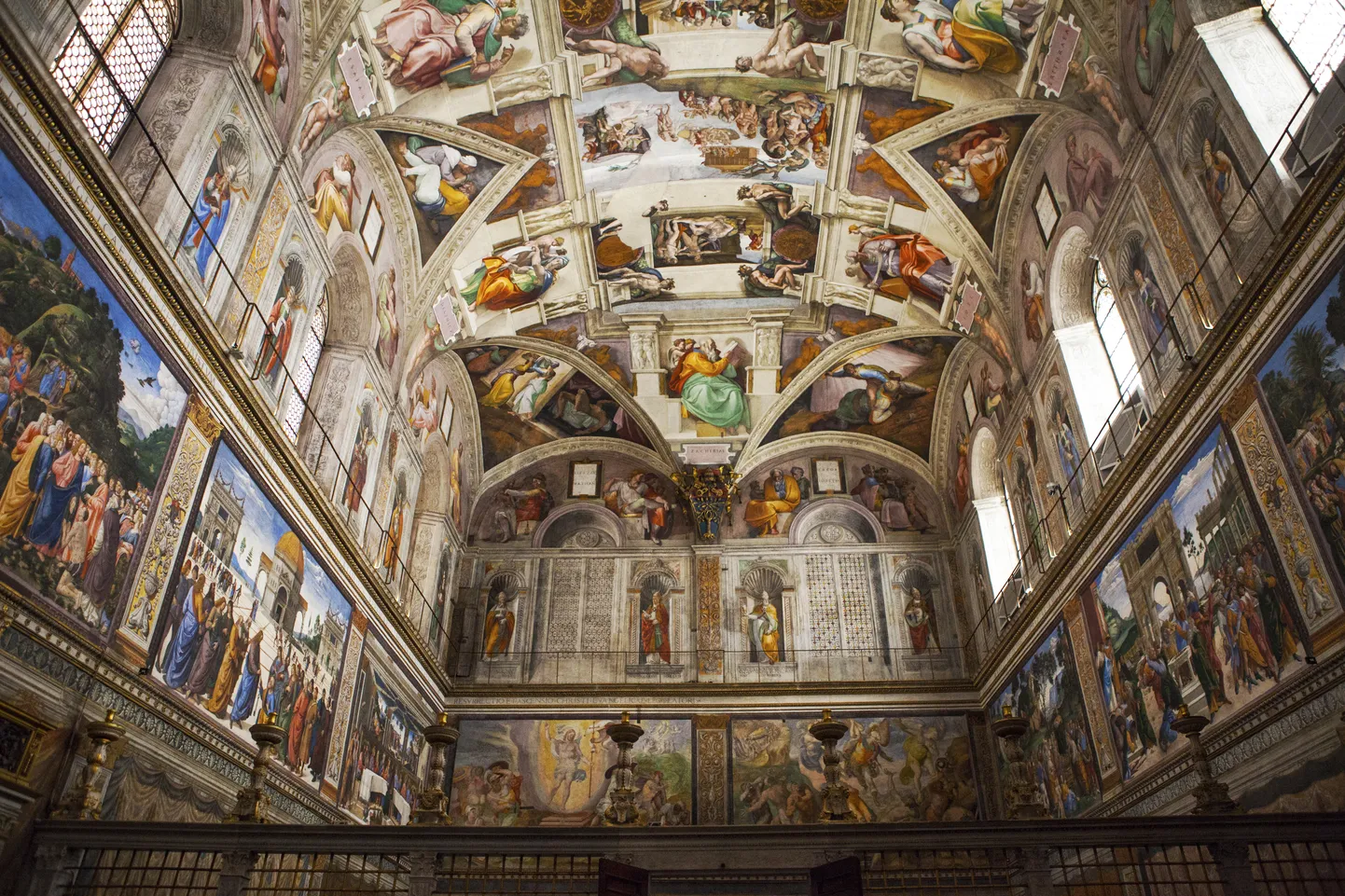 Vatikani Sixtuse kabel, kus on ka Itaalia renessansikunstniku Michelangelo (1475–1564) teoseid.