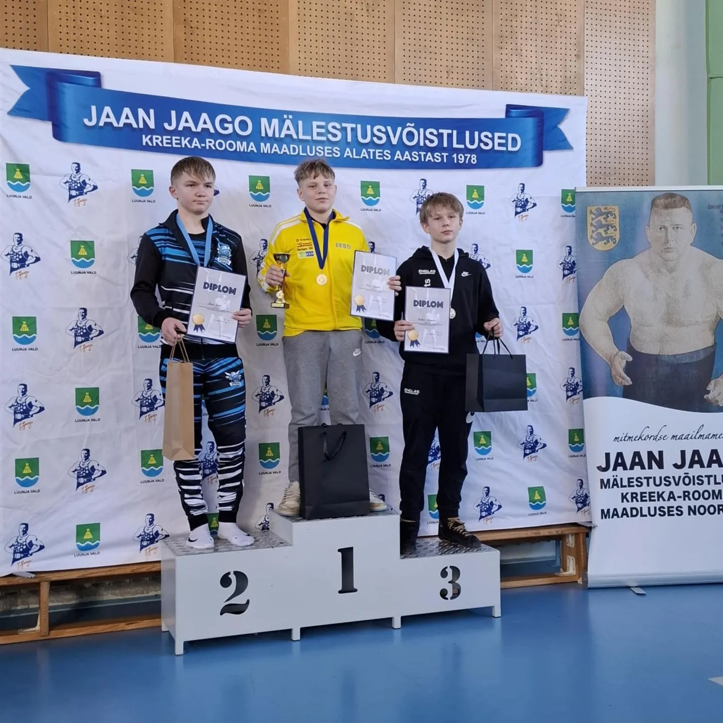 Aron Lavrits tuli oma kehakaalus kindlalt esikohale.