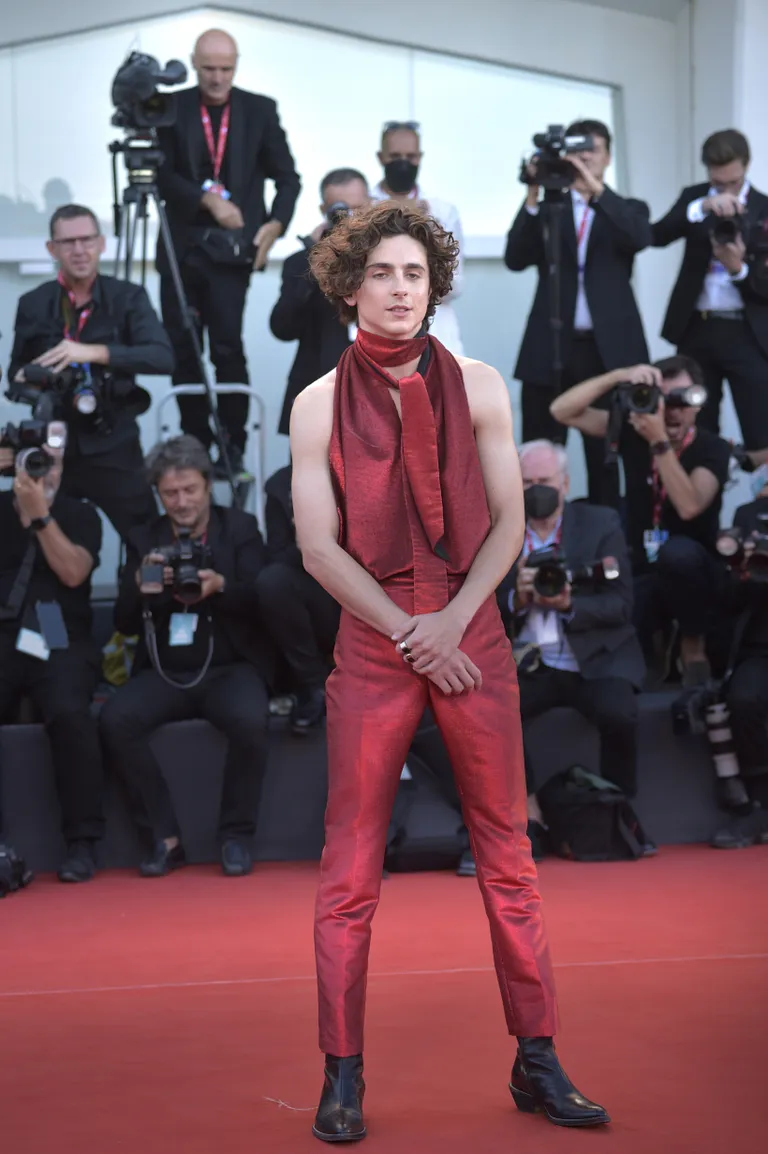 Тимоти Шаламе в Haider Ackermann