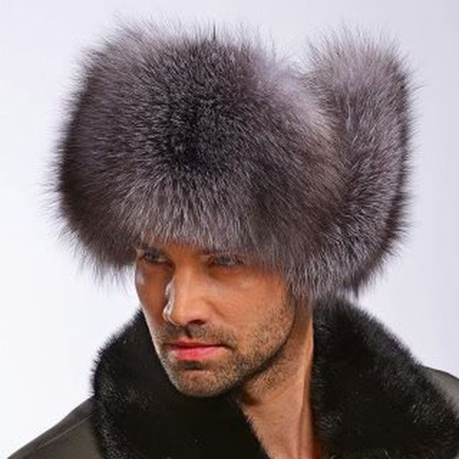 Модные зимние шапки мужские меховые