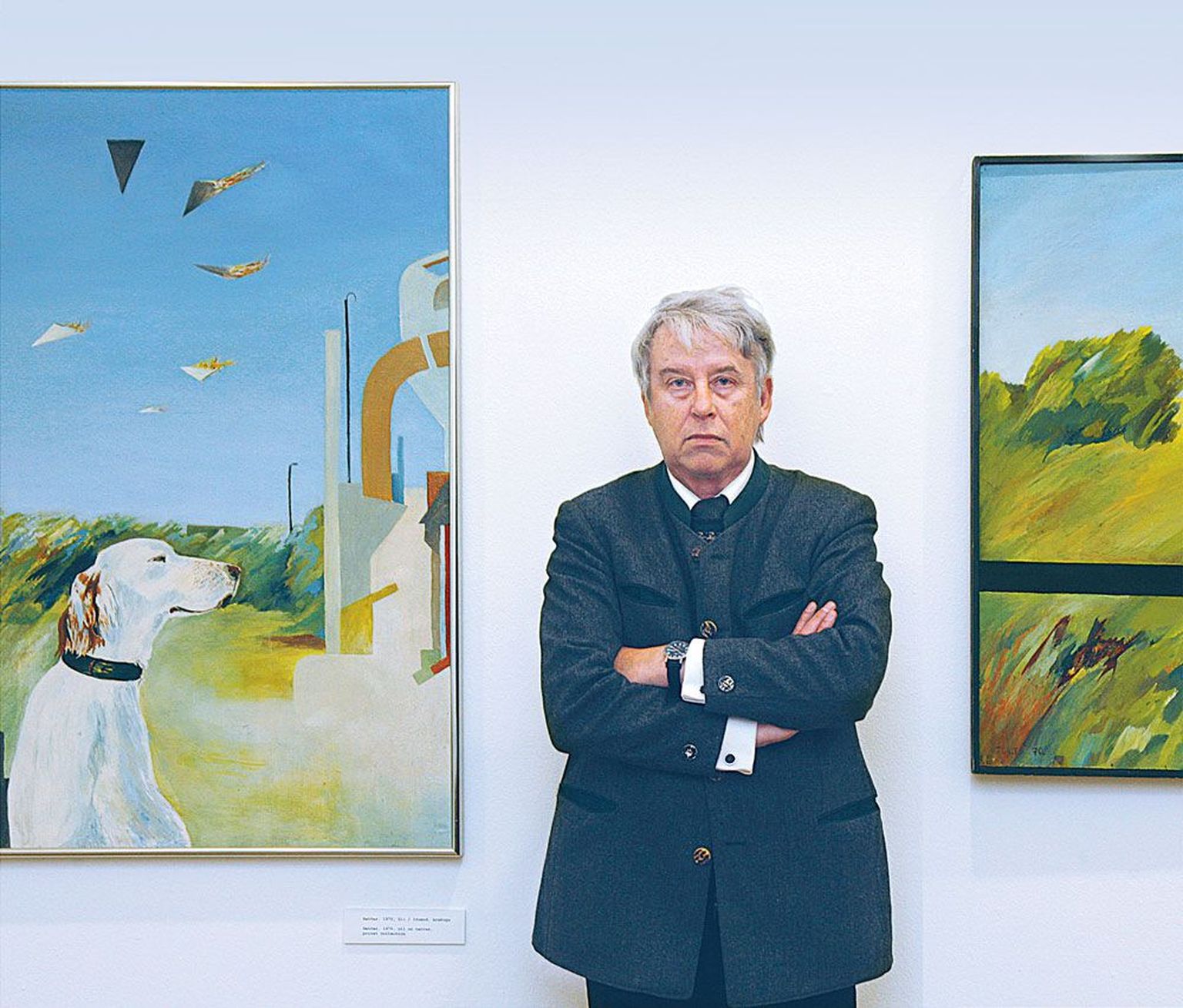 Andres Tolts oma näitusel: Kunstihoone kolmes saalis on väljas üle 90 tema teose. 60ndate lõpust alates.