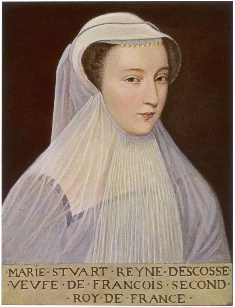 Mary Stuart Prantsuse kuninga François II lesena 1560
