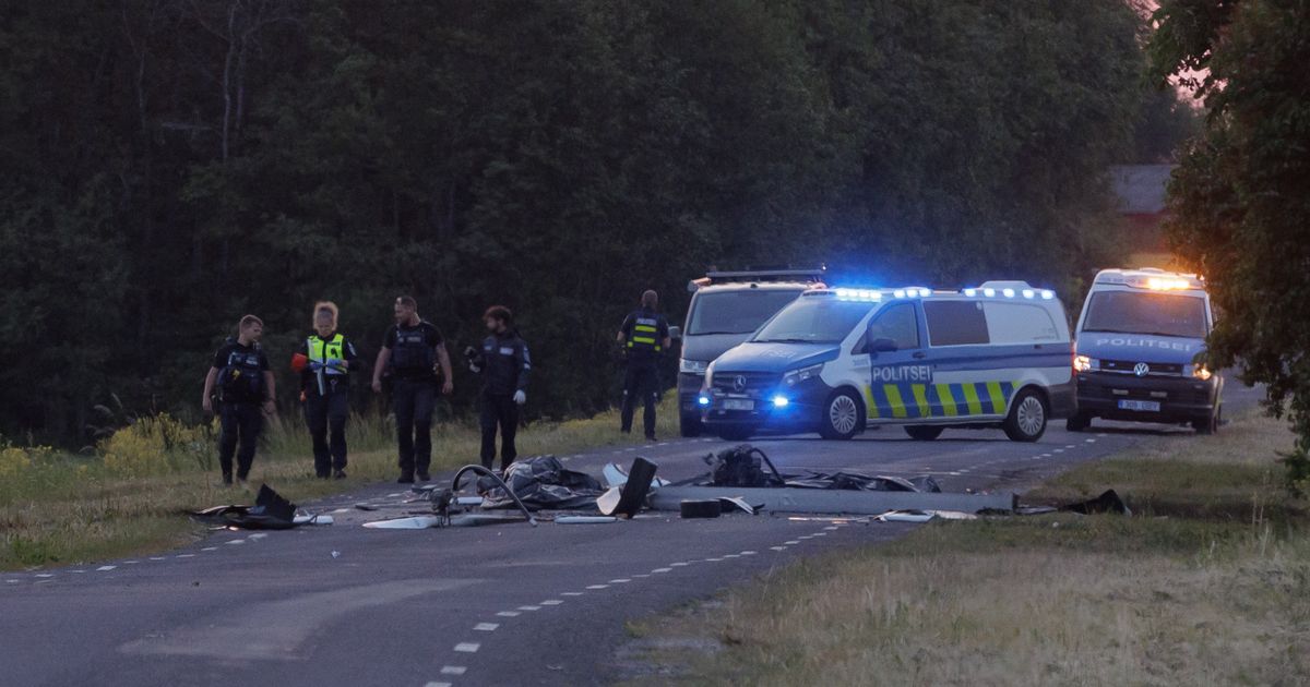ФОТО В Харьюмаа разбился вертолет, погиб 60-летний мужчина