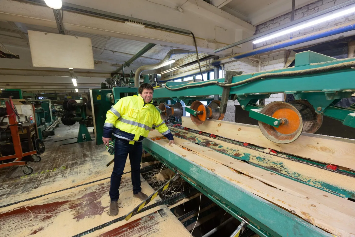 Aimar Kreevald tunneb uhkust selle üle, et Combimill Sakala on mitmes valdkonnas arendaja rollis.