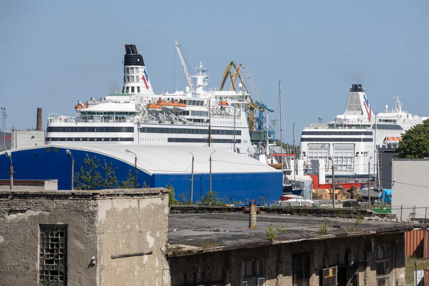 Igaunijas prāmju operators "Tallink Grupp" kuģis.