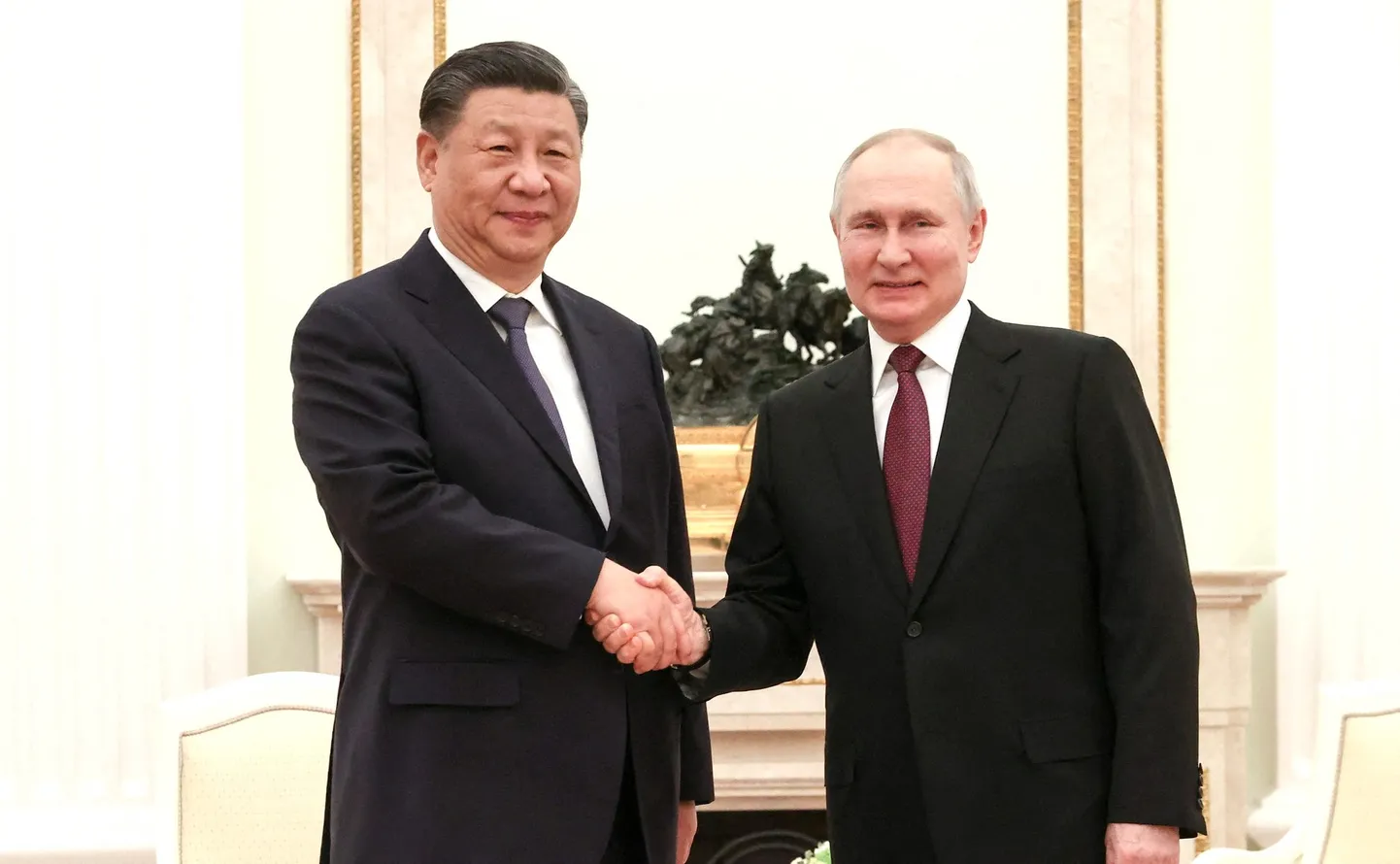 Си Цзиньпин и Владимир Путин