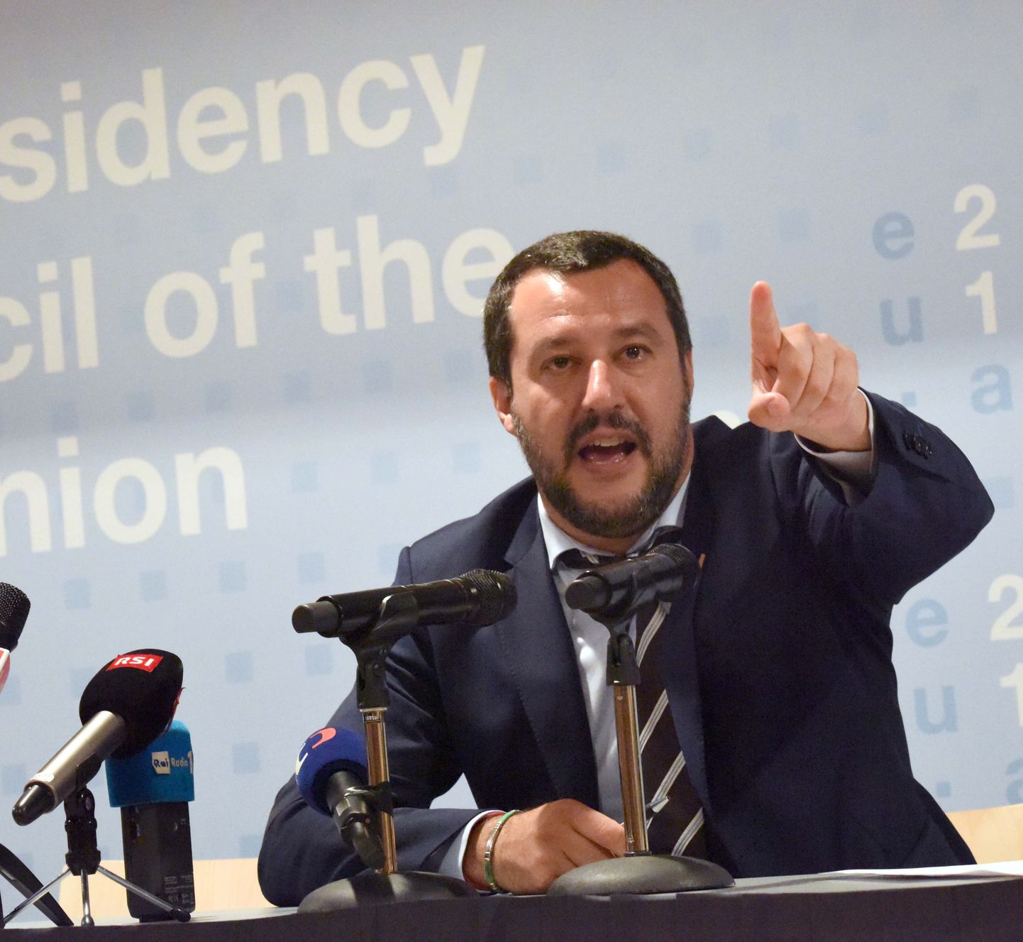Itaalia siseminister Matteo Salvini ei luba põgenikelaeva Itaalia sadamatesse.