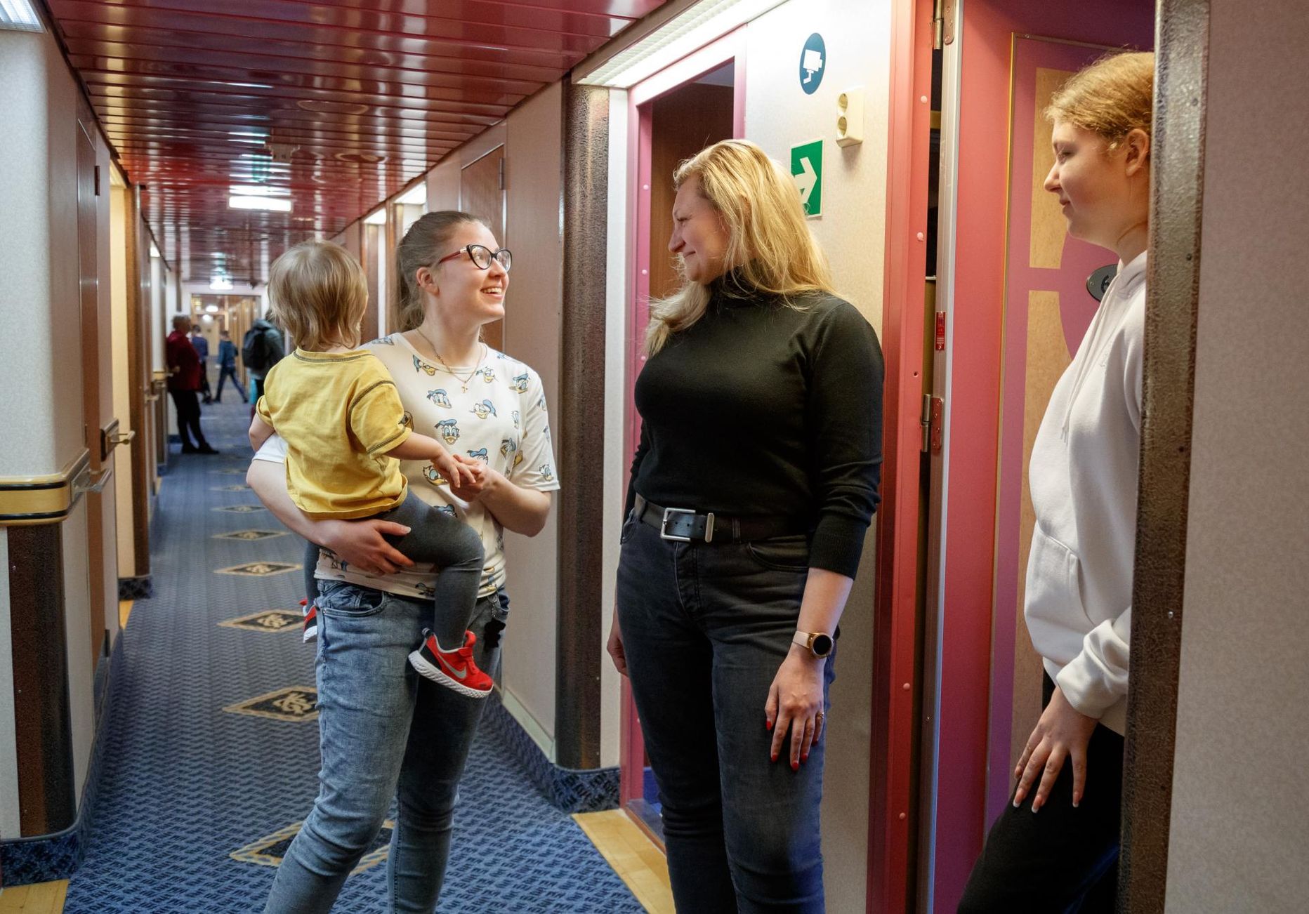 Zaporižžjast pärit Jaroslav, Alina, Jelena ja Ksenija ­põgenesid Ukrainast sõja esimestel päevadel.