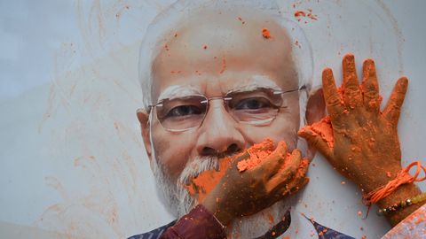 India peaministri erakond pürgib riigi ainuvõimsaks parteiks