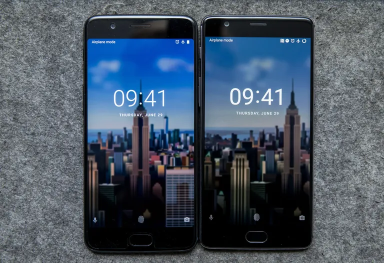 OnePlus 5 ja OnePlus 3T telefonid /EERO VABAMÄGI
