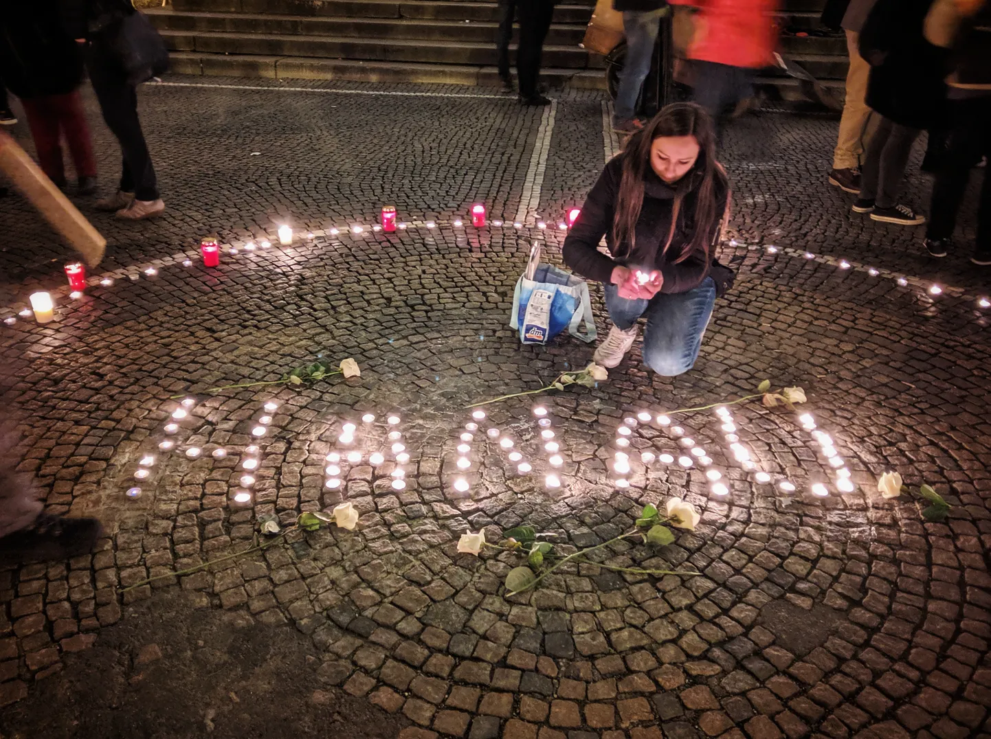 Leinapaik Hanau ohvrite mälestuseks Münchenis.
