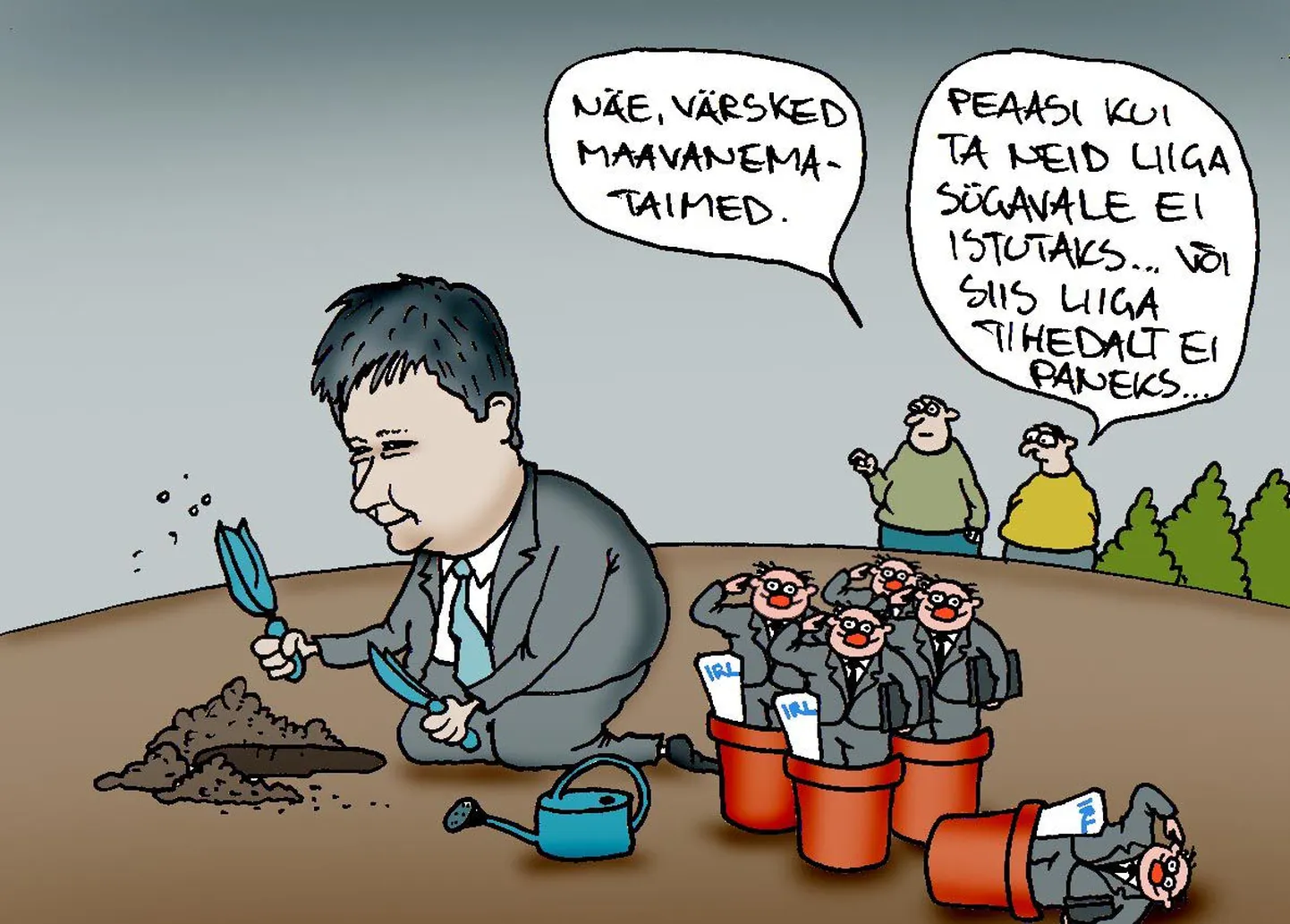 Maavanemate vahetus.