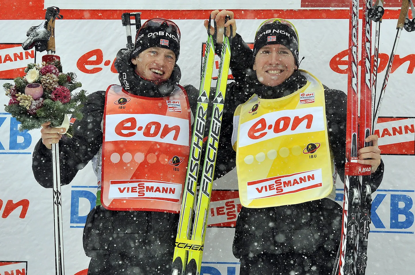Tarjei Bø (vasakul) ja Emil Hegle Svendsen.