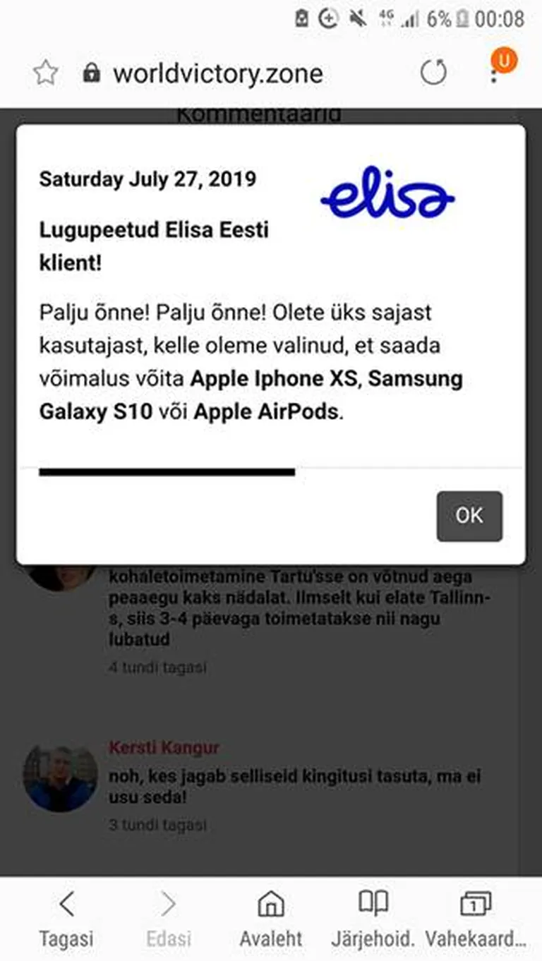 Näide petuskeemist.