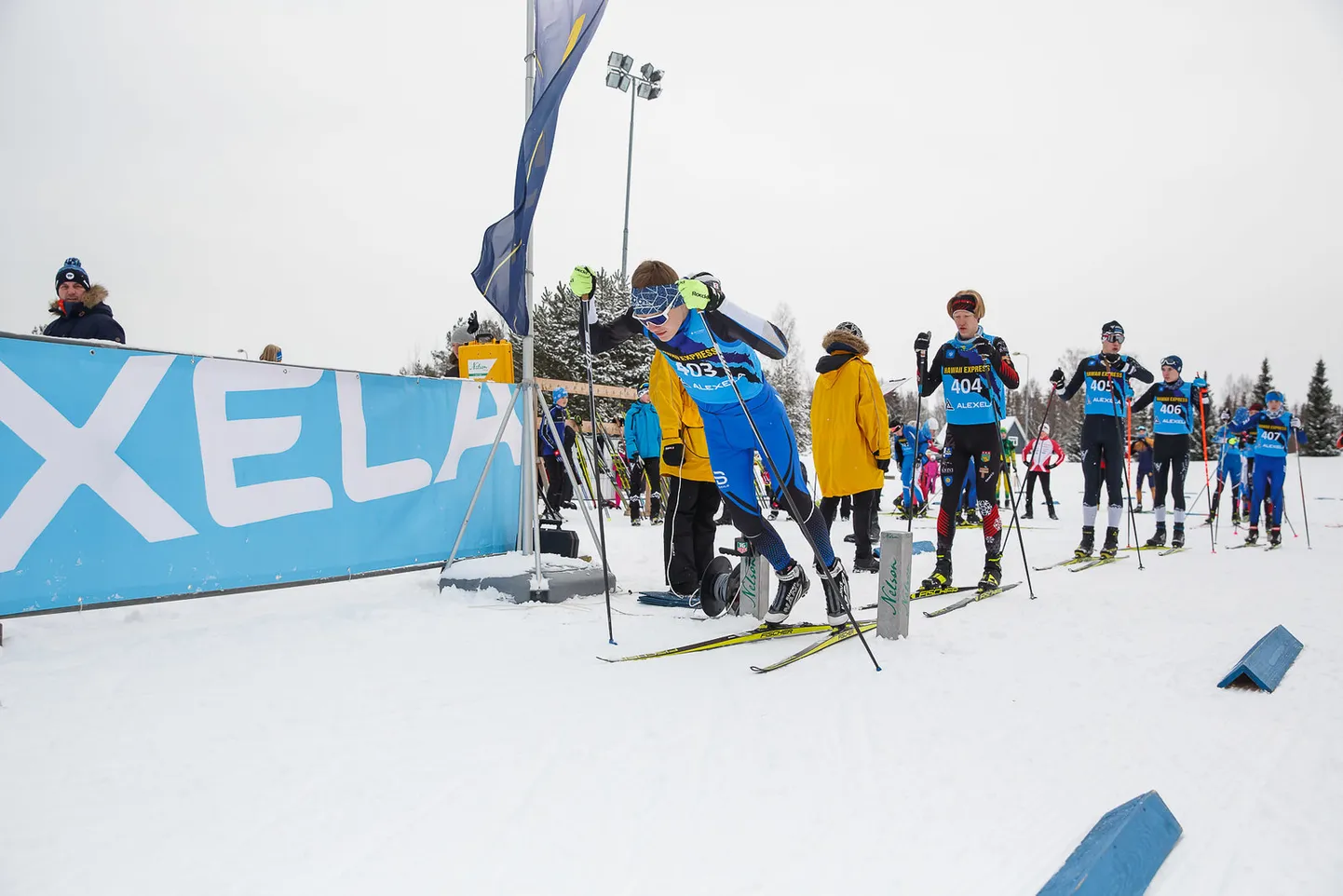 Murdmaasuusatamise Eesti noorte meistrivõistlused. Foto on illustreeriv.