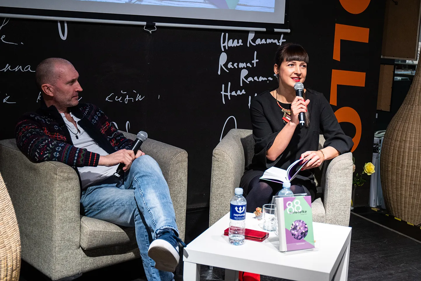 Solarise Apollos raamatuesitlus: «88 õnnehetke» Kirjutaja Getter Lukjanov. Tallinn. 10.12.2019. Foto: Remo Tõnismäe/Postimees