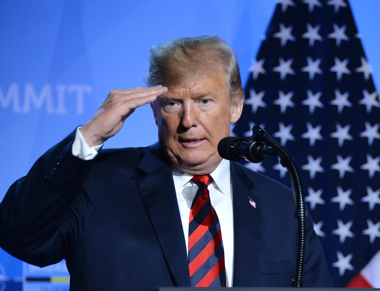 USA president Donald Trump.