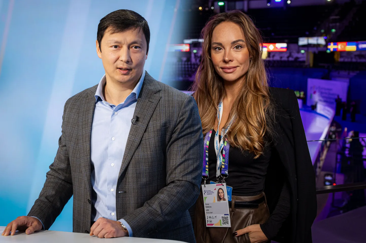 Михаил Кылварт и Елена Глебова.