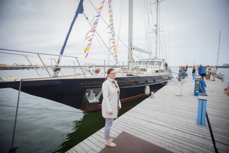 ADMIRALI KODUST: Signe Sarah Arro toimetab Pilguse mõisas, kust admiral Bellingshausen pärit.