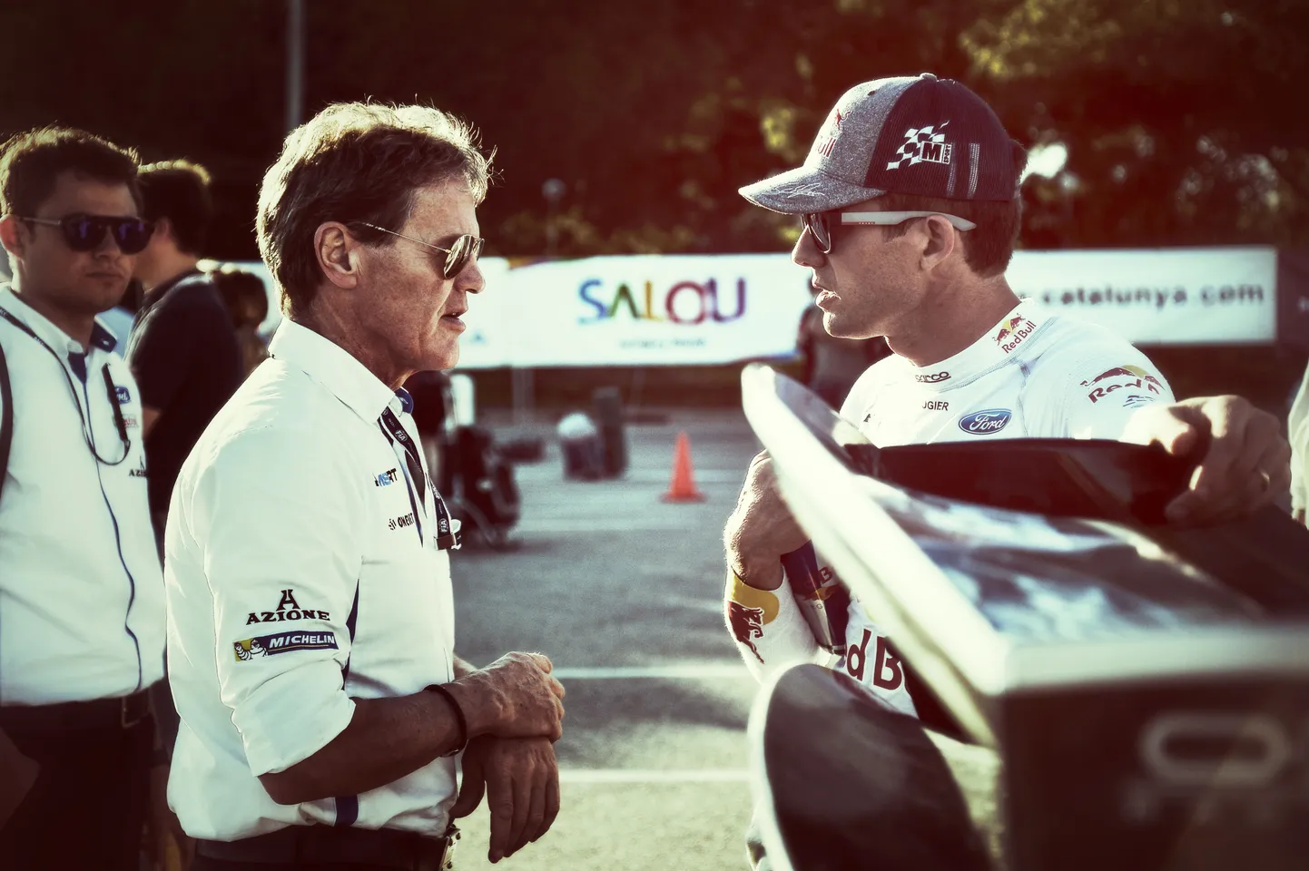 Malcolm Wilson ja Sebastien Ogier
