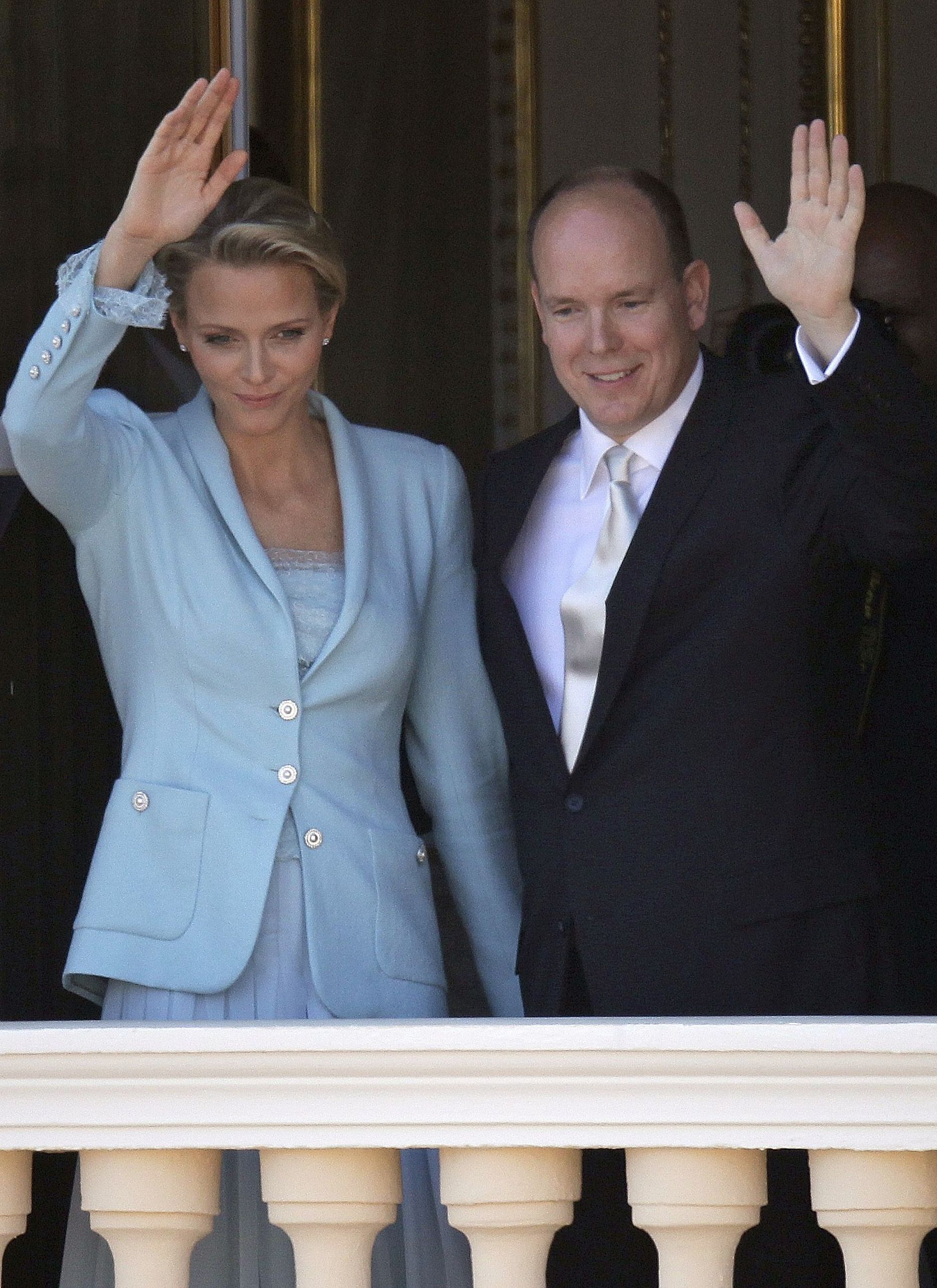 Monaco vürst Albert II ja vürstinna Charlene
