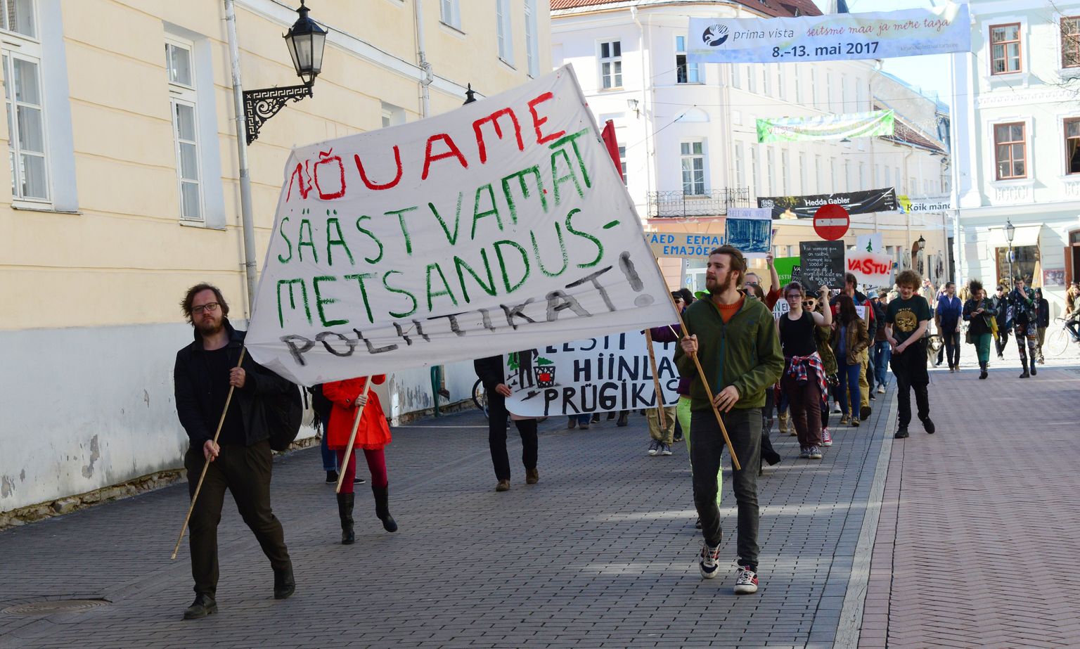 Meeleavaldus Emajõe äärde kavandatava tselluloositehase vastu