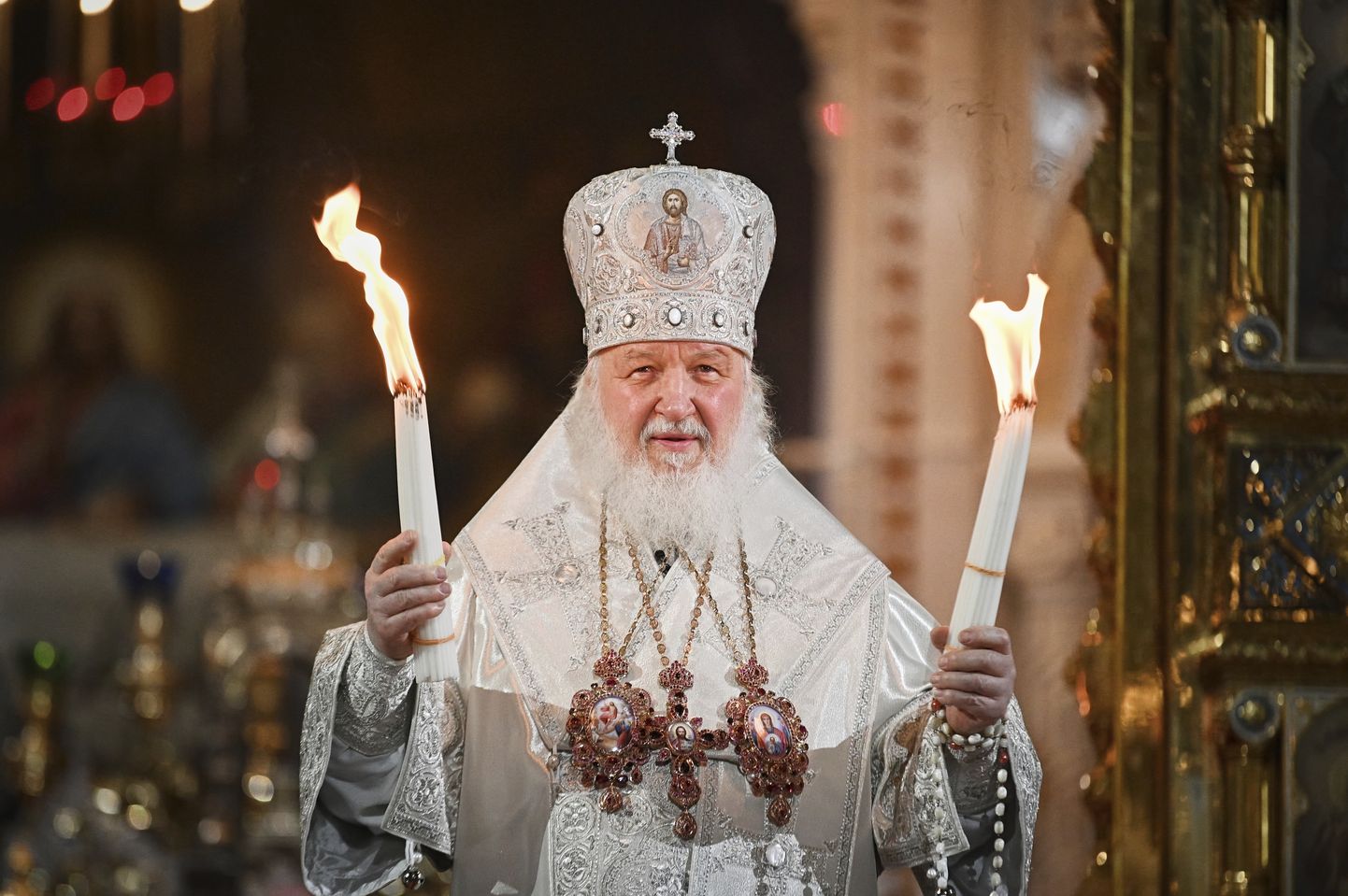 Krievijas pareizticīgās baznīcas patriarhs Kirils.