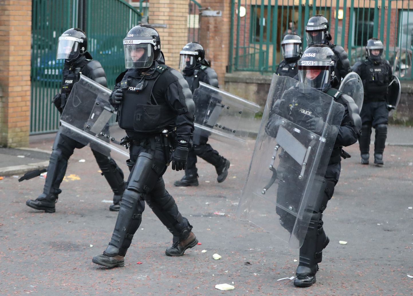 Põhja-Iiri politsei Belfastis.