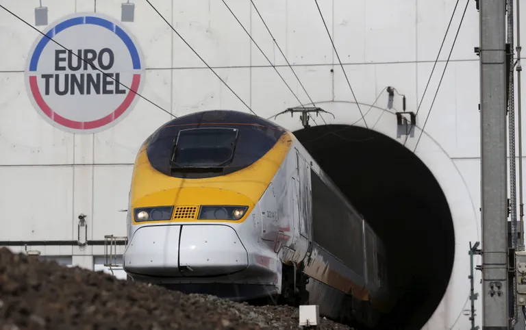 Suurbritanniat ühendab Mandri-Euroopaga 49,4 kilomeetrit pikk Eurotunnel. / Scanpix