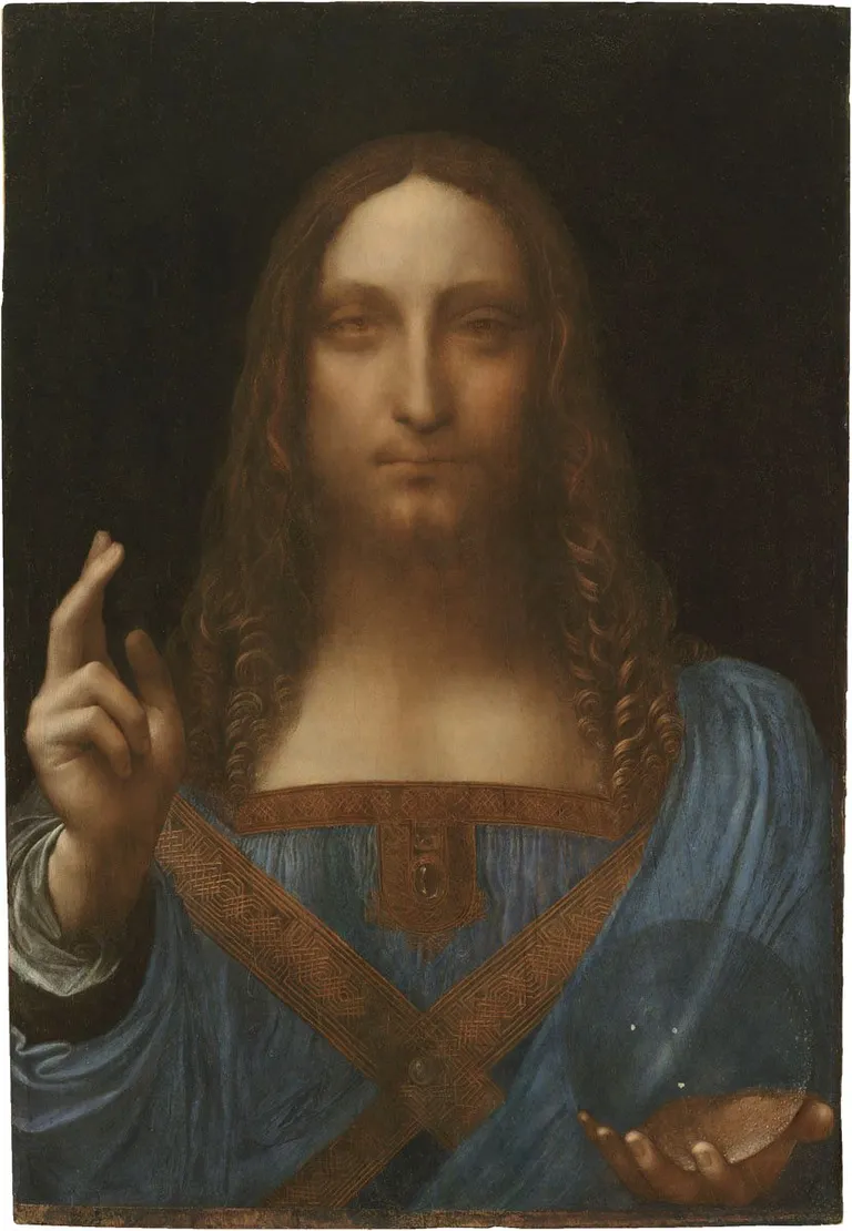 Leonardo da Vinci maal «Maailma päästja»