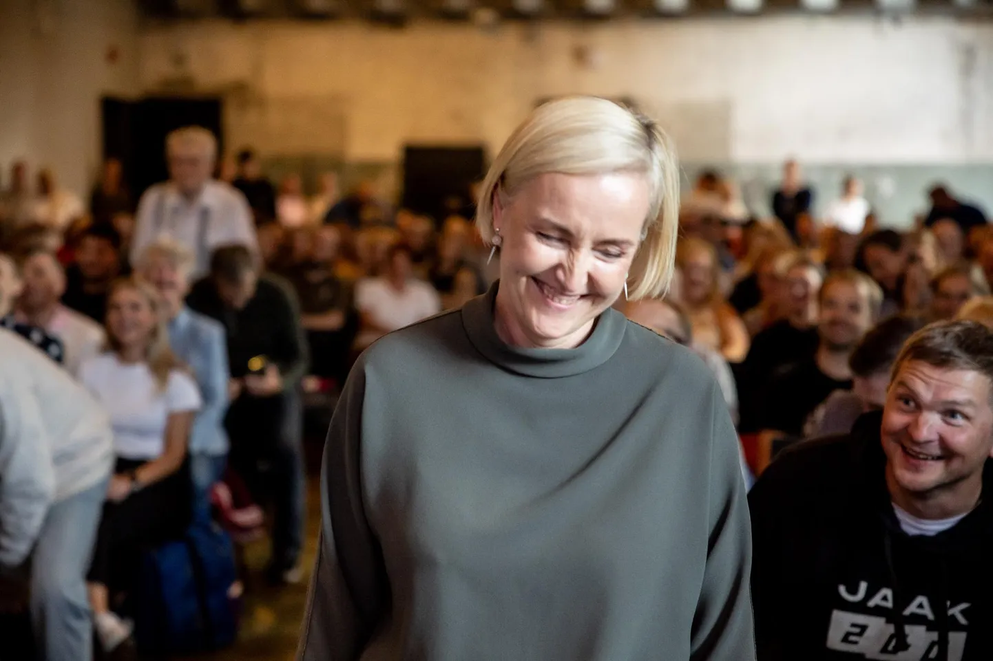 Kristina Kallas valiti Eesti 200 üldkogul pärast paariaastast vaheaega uuesti erakonna esimeheks.