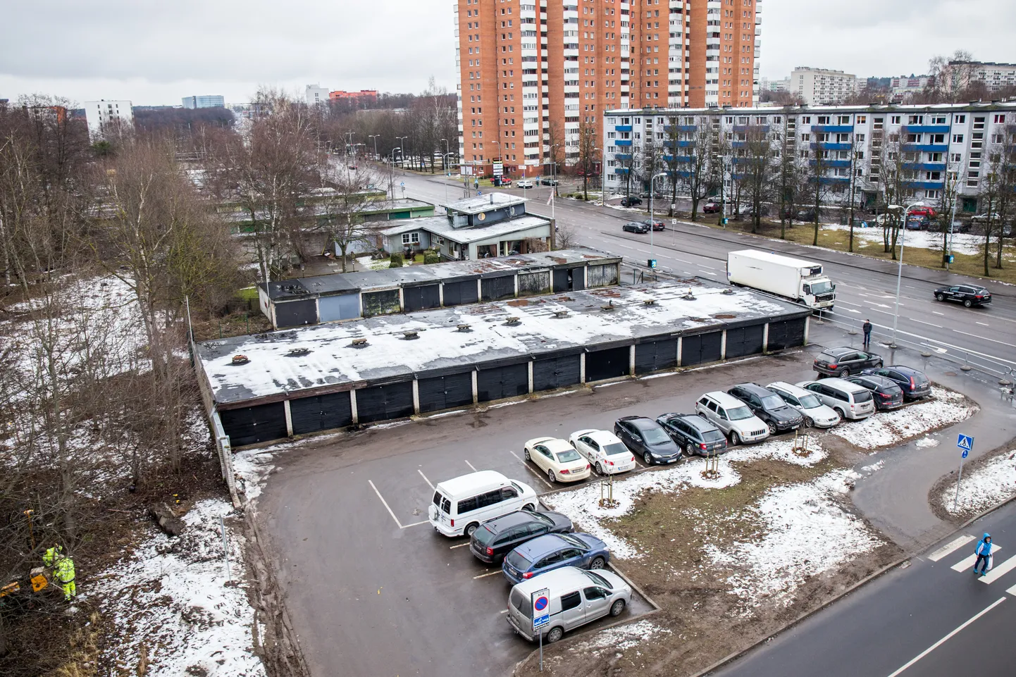 Kõrghoone ehitatakse Mustamäe keskuse kõrvale.
