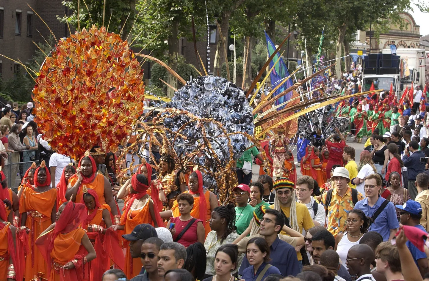 Londoni Notting Hilli karneval.