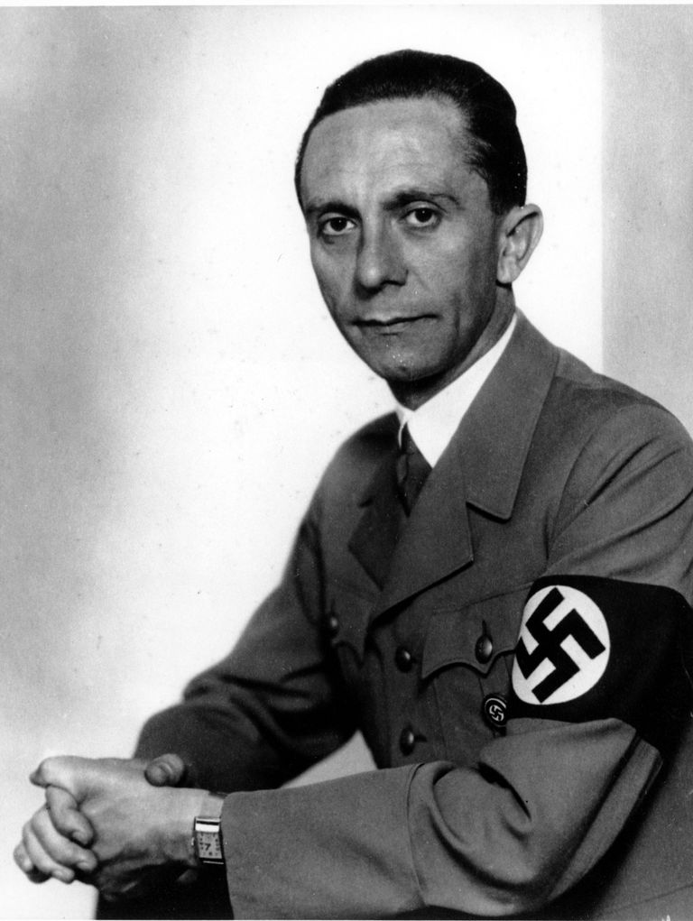 Natsi-Saksa propagandajuht Joseph Goebbels.