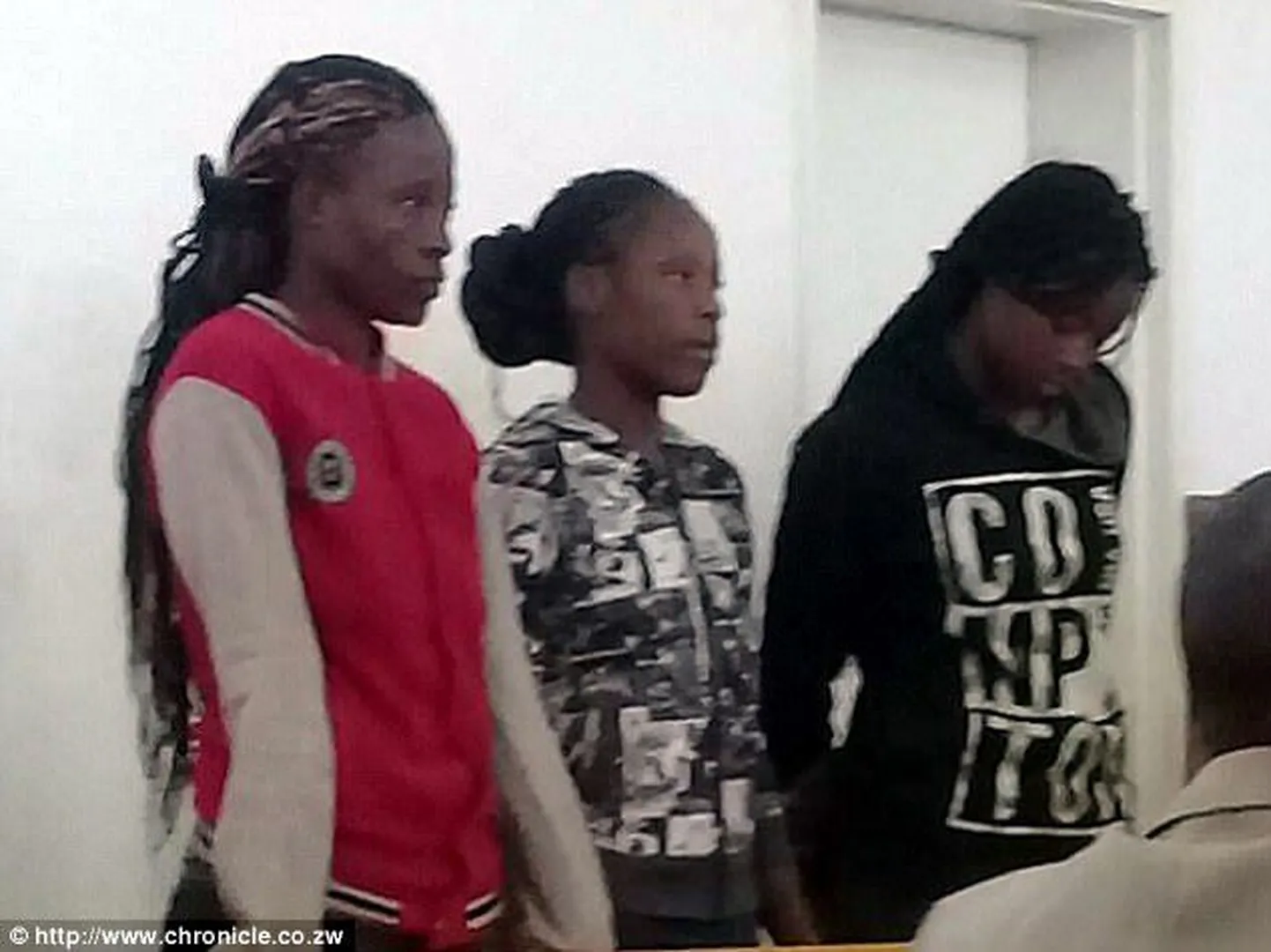 Sandra Ncube, Riamuhetsi Mlauzi ja Mongiwe Mpofu kohtupingis