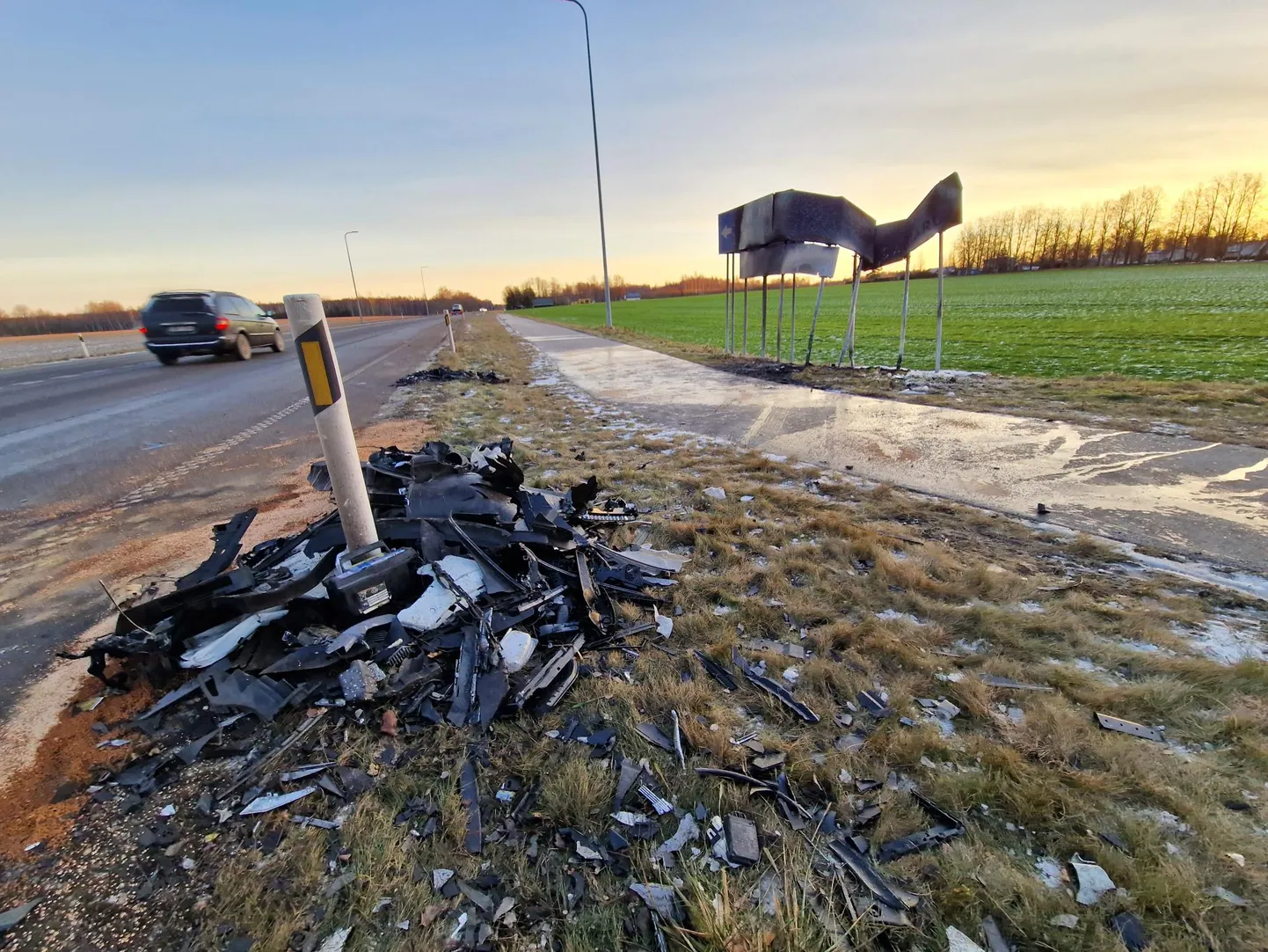Liiklusõnnetus Nõo külje all.