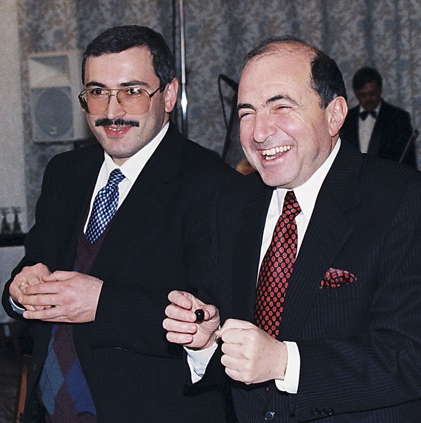 Boris Berezovski (paremal) ja Mihhail Hodorkovski aastaid tagasi